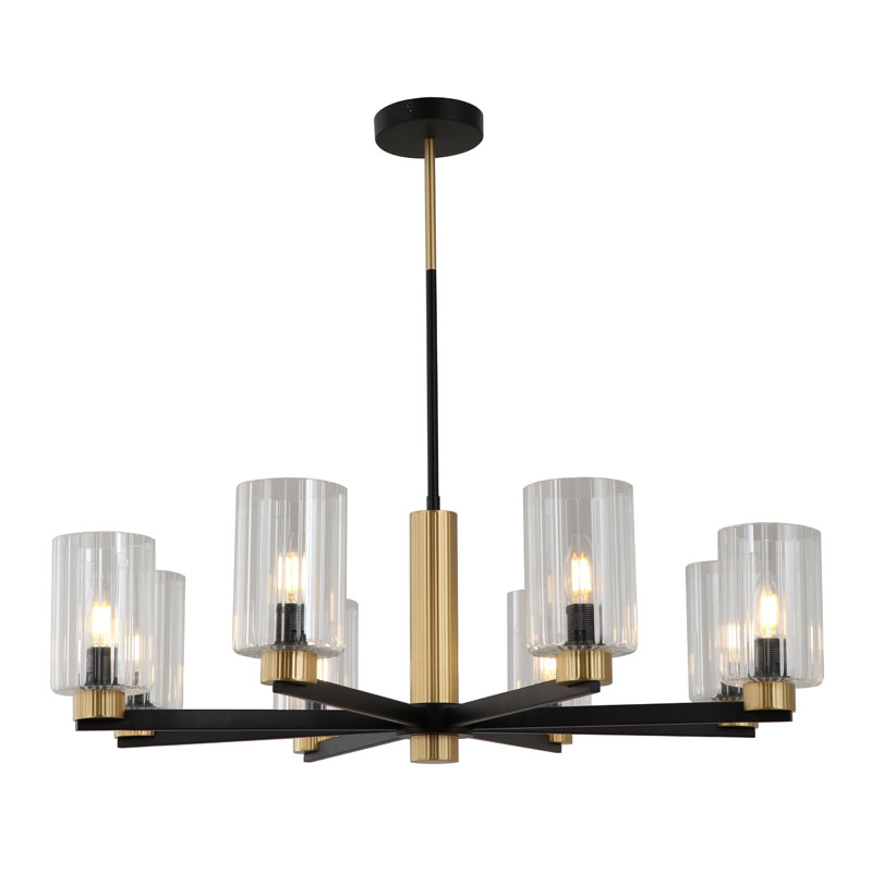 Will installing a chandelier too high or too low affect the lighting effect?